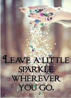 Leave a Little Sparkle